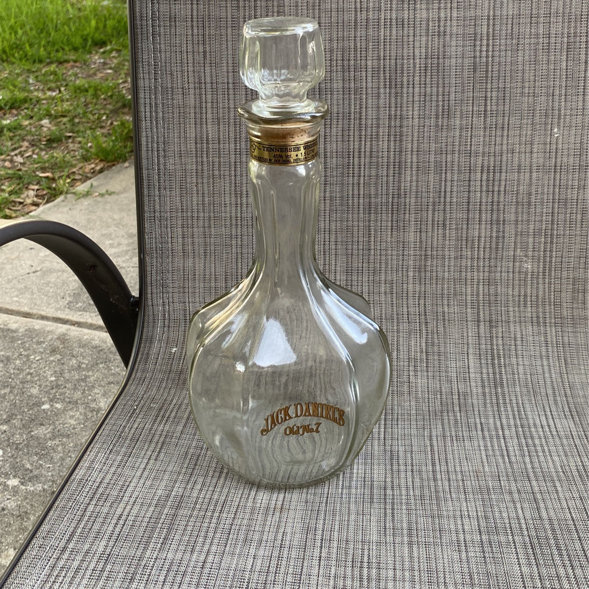 Vintage 70’s Jack Daniels Whiskey Bottle