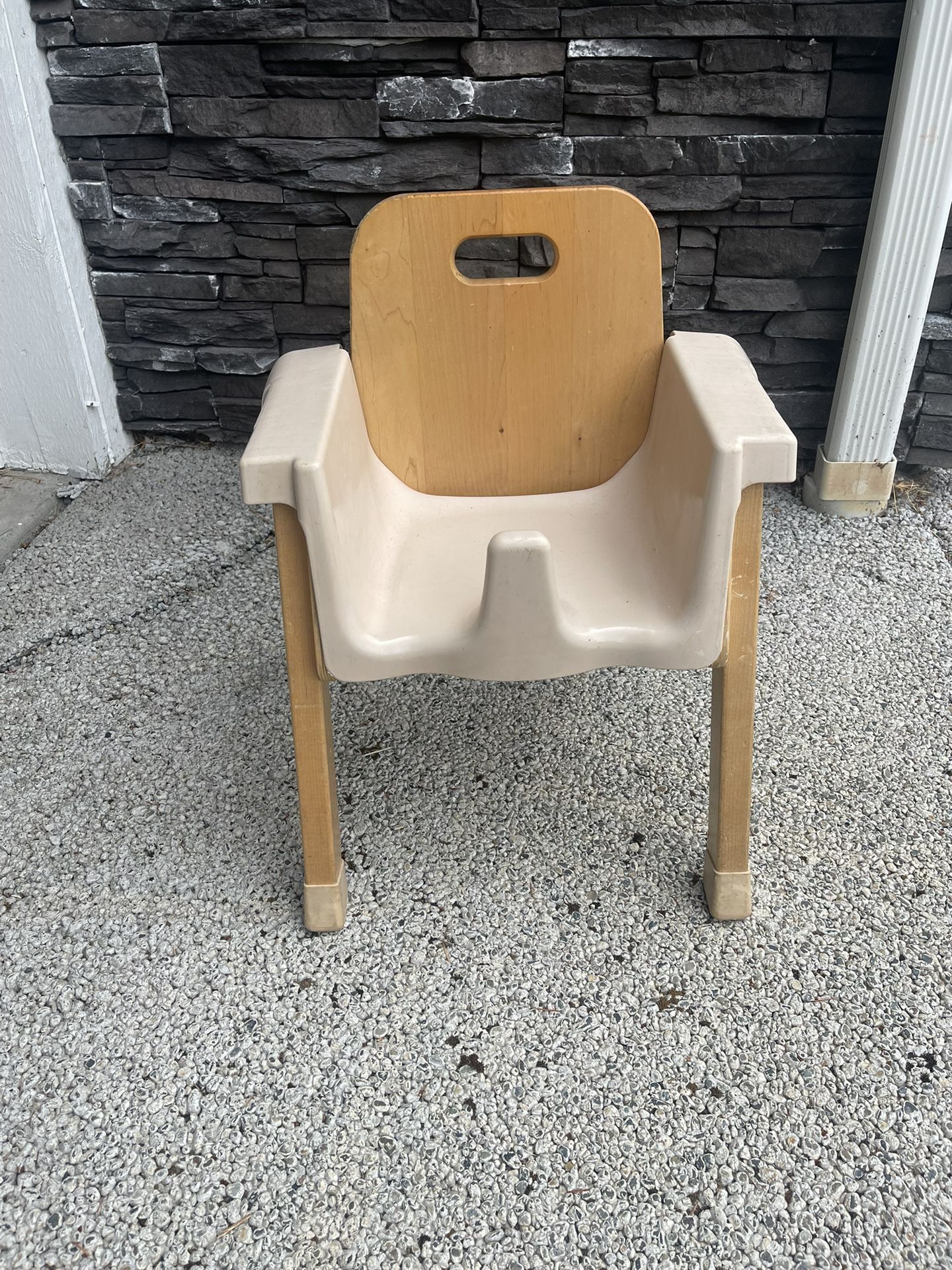 Montessori Toddler Chair With Desk