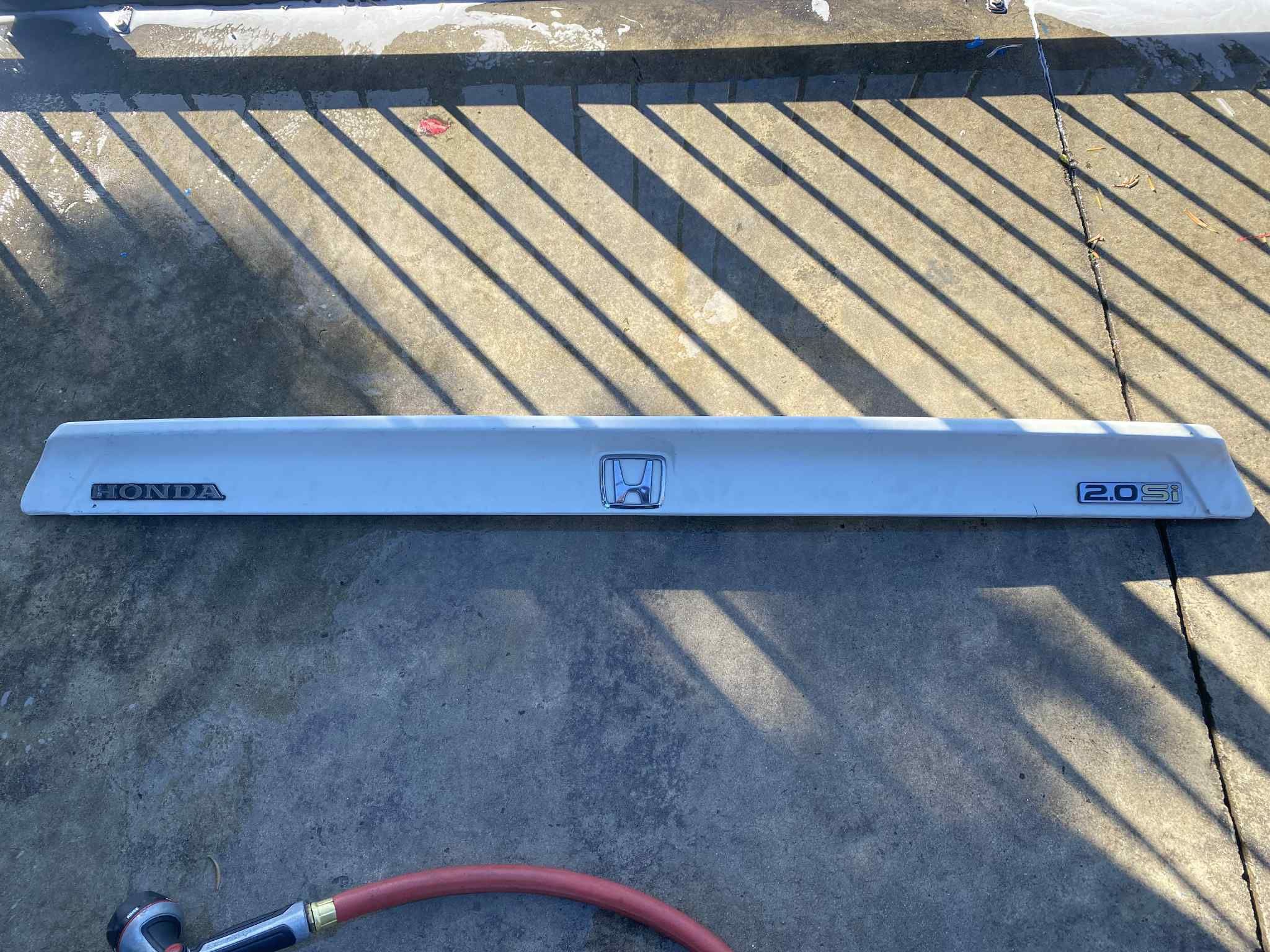 85-87 Honda Prelude Si Rear Trunk Lid Tail Spoiler Gate Hatch Wing OEM