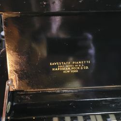 Antique Mini Piano