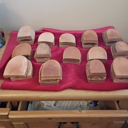 Leather Heel Bases