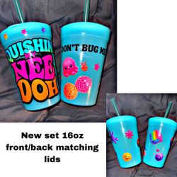 New nee doh tumbler color changing cups so cute