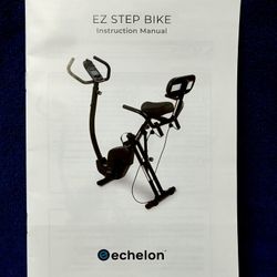 EZ STEP BIKE exercise bike plus