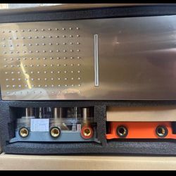 Thermostatic Shower System in Brushed Nickel, Wall Mounted Shower Head with Handheld