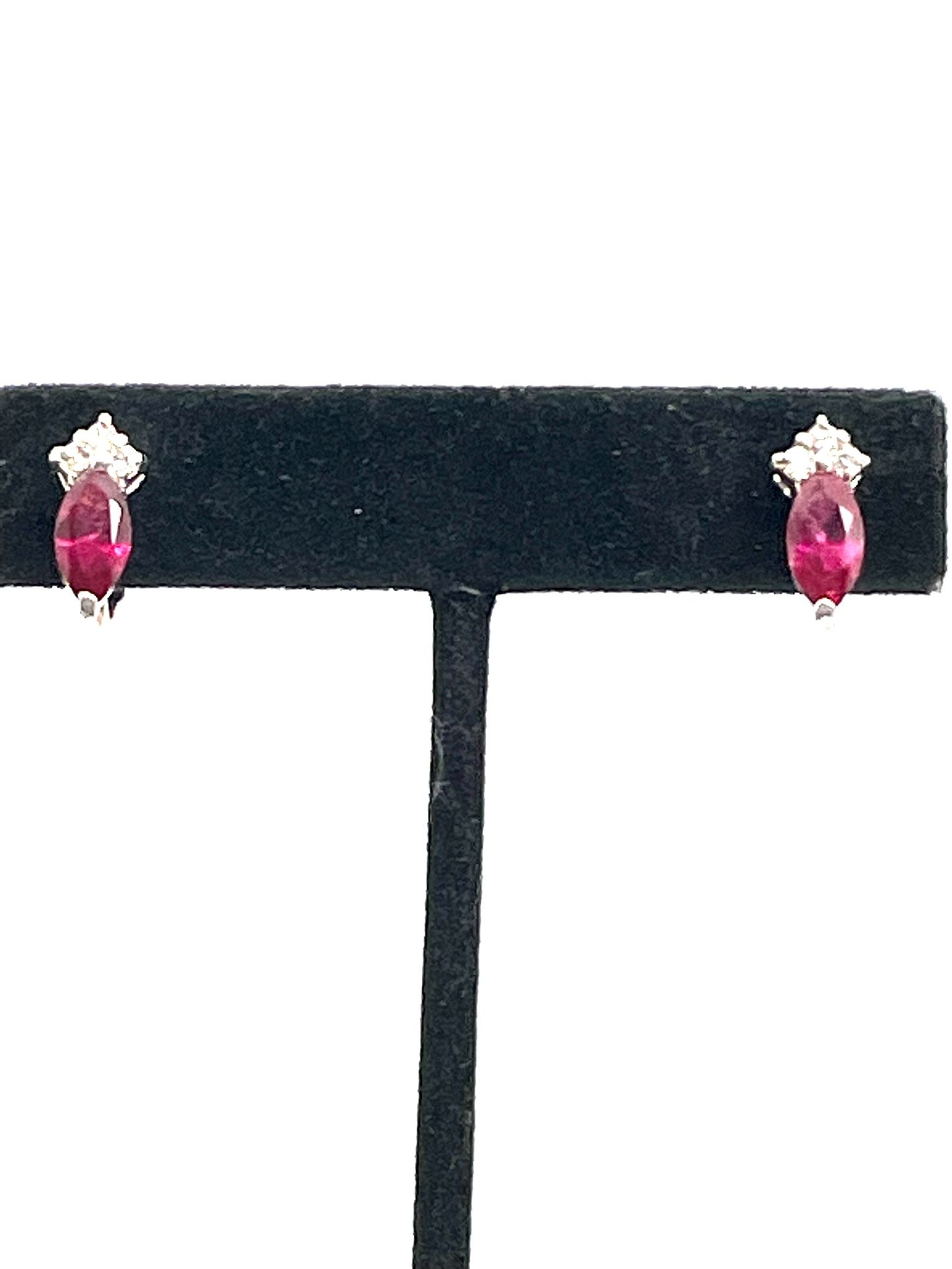 Sweet Ruby Earrings