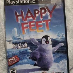 PS2 Happy Feet Game  complete w/manual