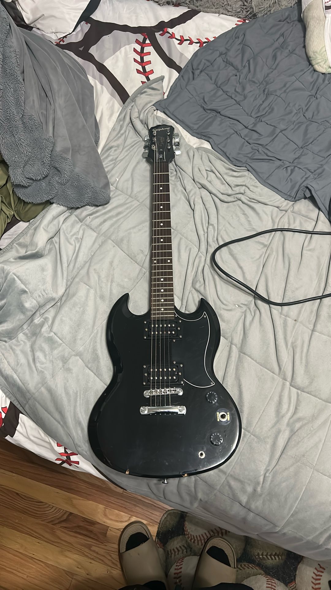 Guitar Sanded Down To Liking On The Back