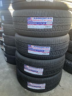 275/55/20 American Instaladas Y BALANCEADAS 
