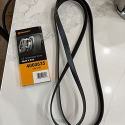 New serpentine belt
