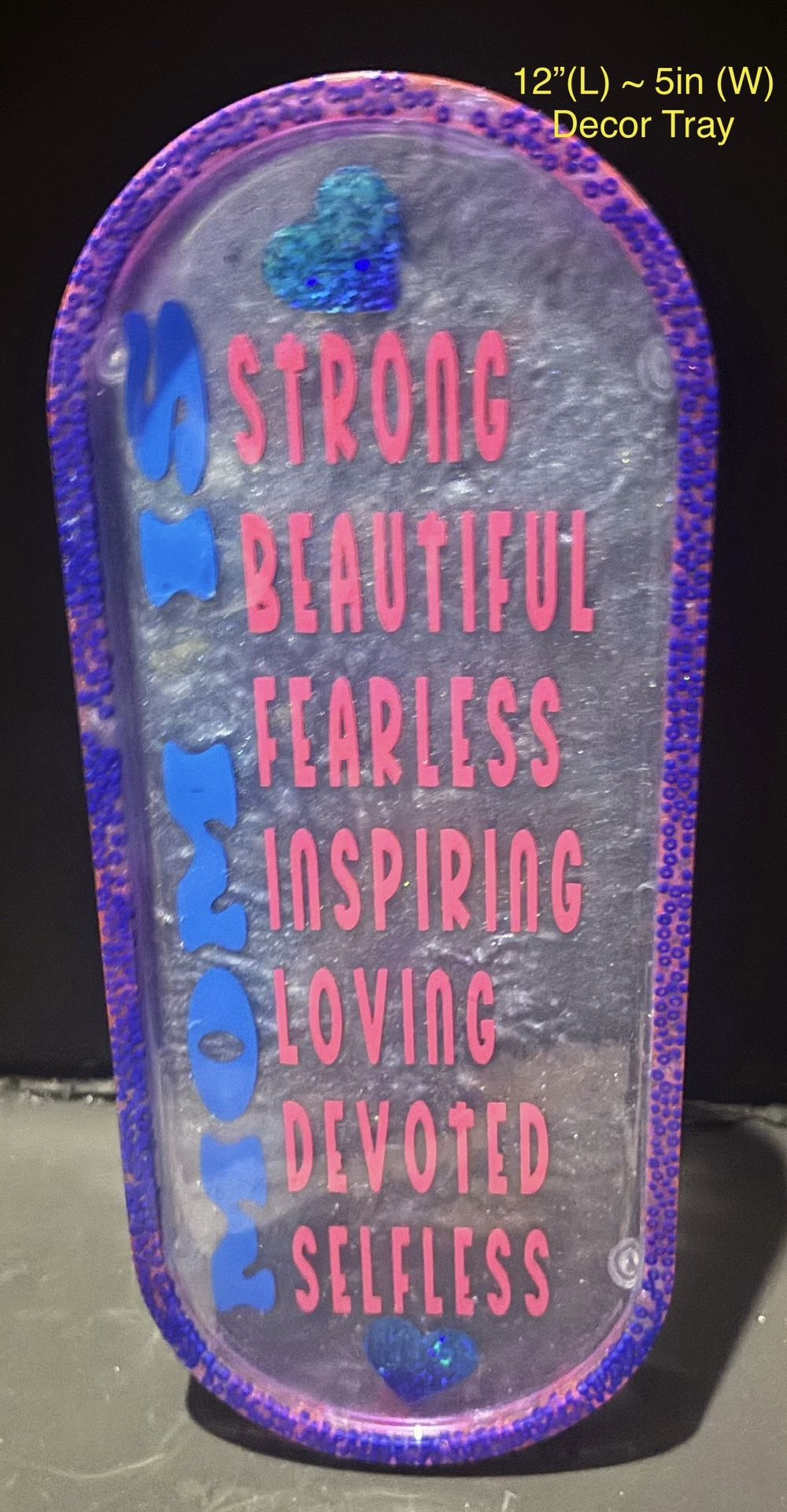Slender Vanity Decor Trays