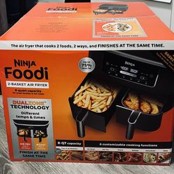 Ninja Foodi 2 Basket Air Fryer