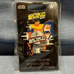 Disney “May The 4th Be With You” (2021) Collector Lapel Pin - Brand New! 