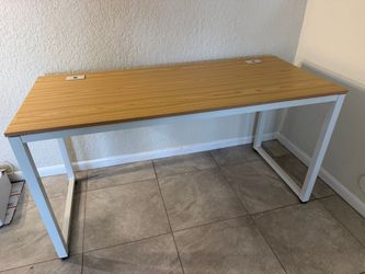 Modern Desk - Super Strong Steel Base