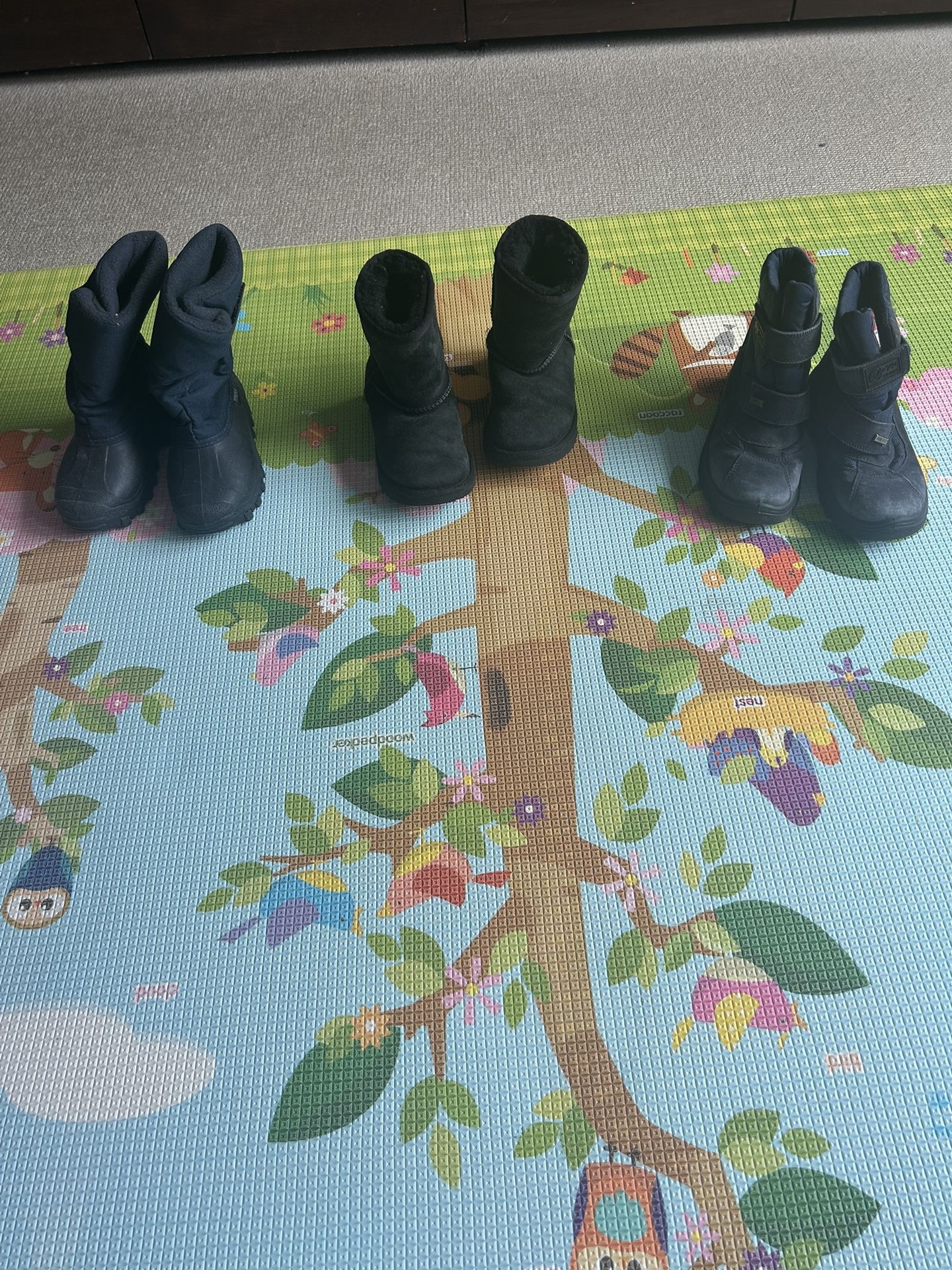 3 Pairs Of Kids Boots Size 11