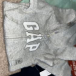 Baby NWT Gap Zip Up Hooded Fleece Onsesie 3-6 Months