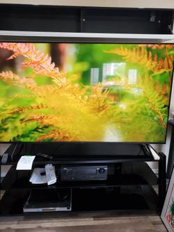 Sony TV, Stand And Matching Cabinet