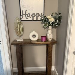 Rustic Hallway Table 