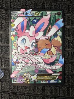 Pokemon XY Generations Radiant Collection Sylveon EX Full Art #RC32