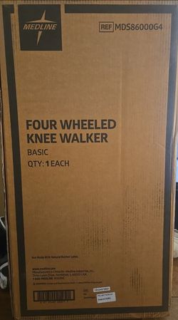 $100 NEW Medline Generation 4 Knee Walker