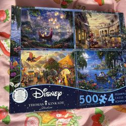 Thomas Kinkade Disney Puzzles