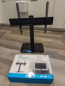 TV Tabletop Stand 37”-70” (Used for 1 week)