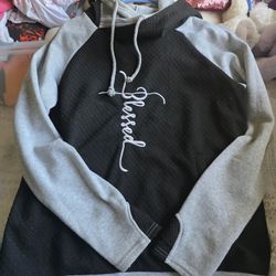 LADIES HOODIES HOODIE  XL  CLEAN IT SAYS  