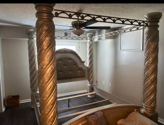 King bed frame