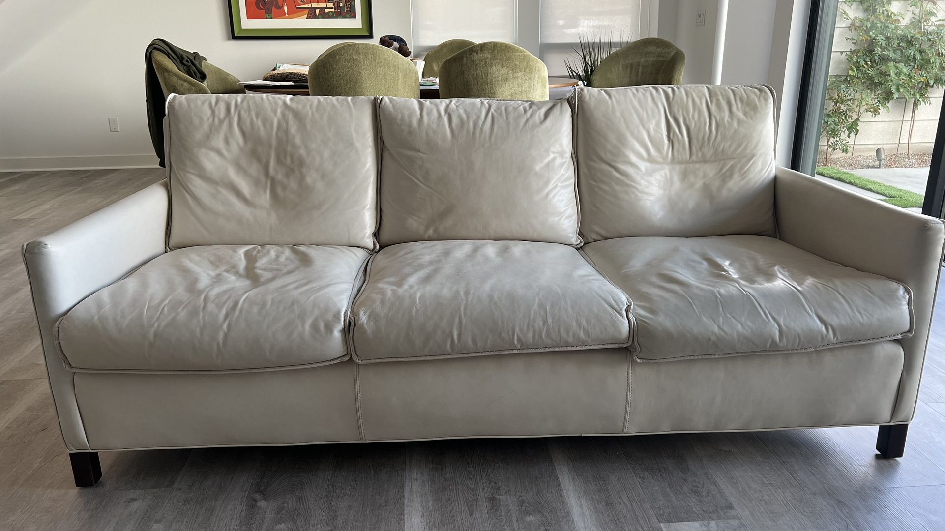 Room And Board Leather Couch