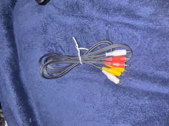 RCA 6ft Audio/Video composite cable dvd/vcr/sat yellow/white/red