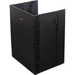 Odyssey FZF2636BL DJ Fold-out Stand, 26″ Wide x 36″ Tall - Black