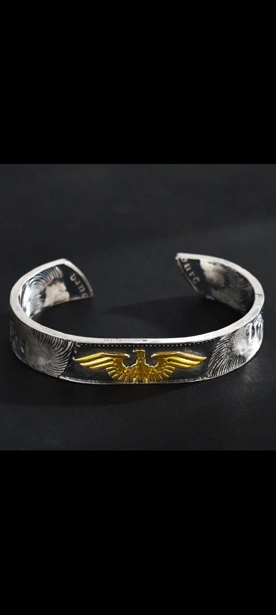 German Reich Eagle Bangle Ring One Size Fits All