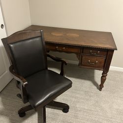 Leather Desk Chair