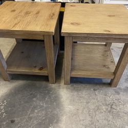 2 End Tables From Ashley Furniture 