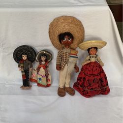 Very Old Mexican Dolls