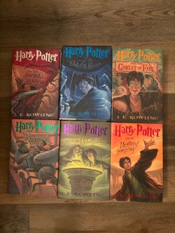 Harry Potter book set (Books 2-7)