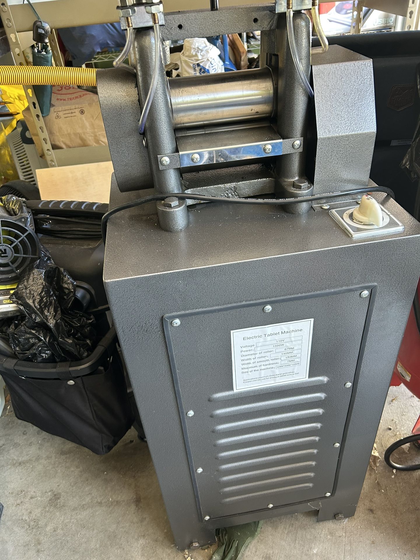 Electric metals rolling machine - new, never used 
