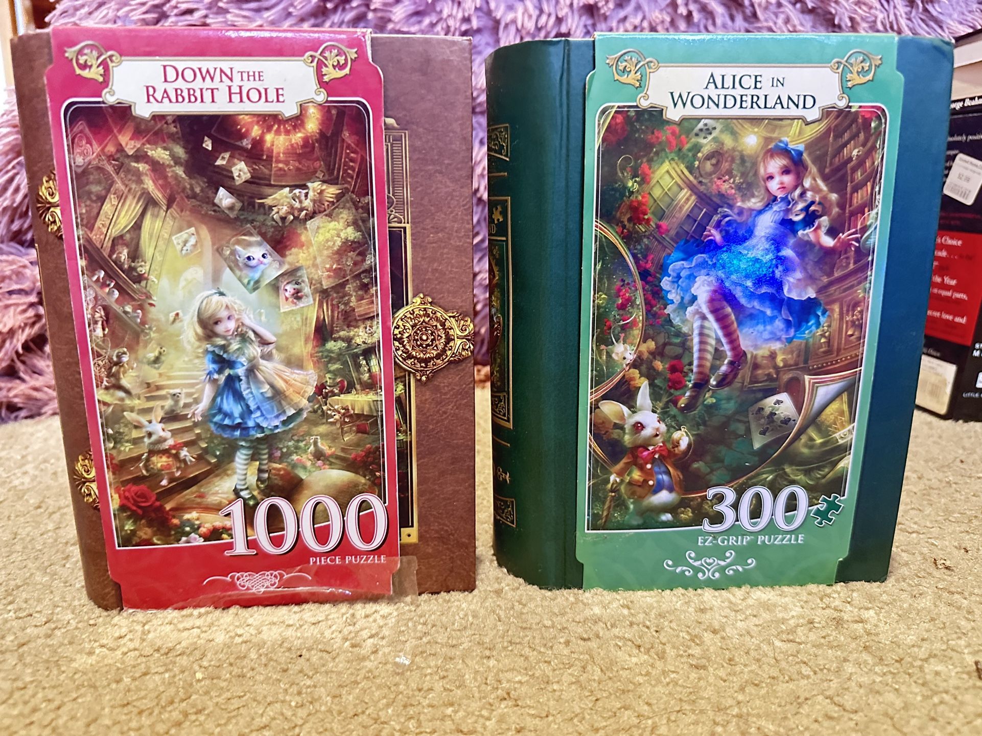 Alice in Wonderland puzzles