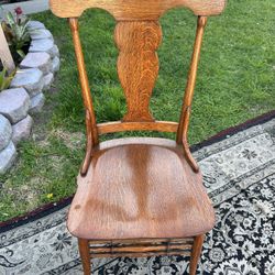 Tiger Oak Chair