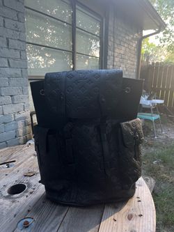 LV Christopher MM black bag