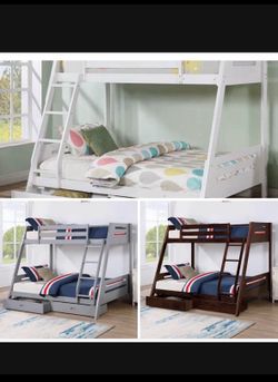 Bunk Bed full and twin with mattress