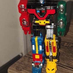 Vintage Japanese 1981 Voltron Action Figure Lion Force Die Cast 6 Inch Bandai Tori Metal