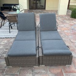 Pool Loungers $120 For The Pair 