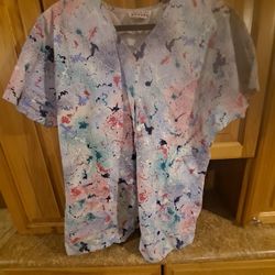 Scrub Large  short sleeve Top