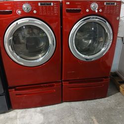 LG Washer And Electric Dryer