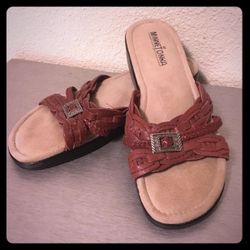 Minnetonka Low Wedge Summer Sandals