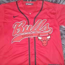 Bulls Baseball Jersey