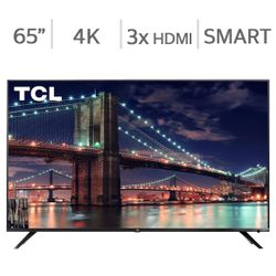 65 inch 4K Smart TV TCL Google TV