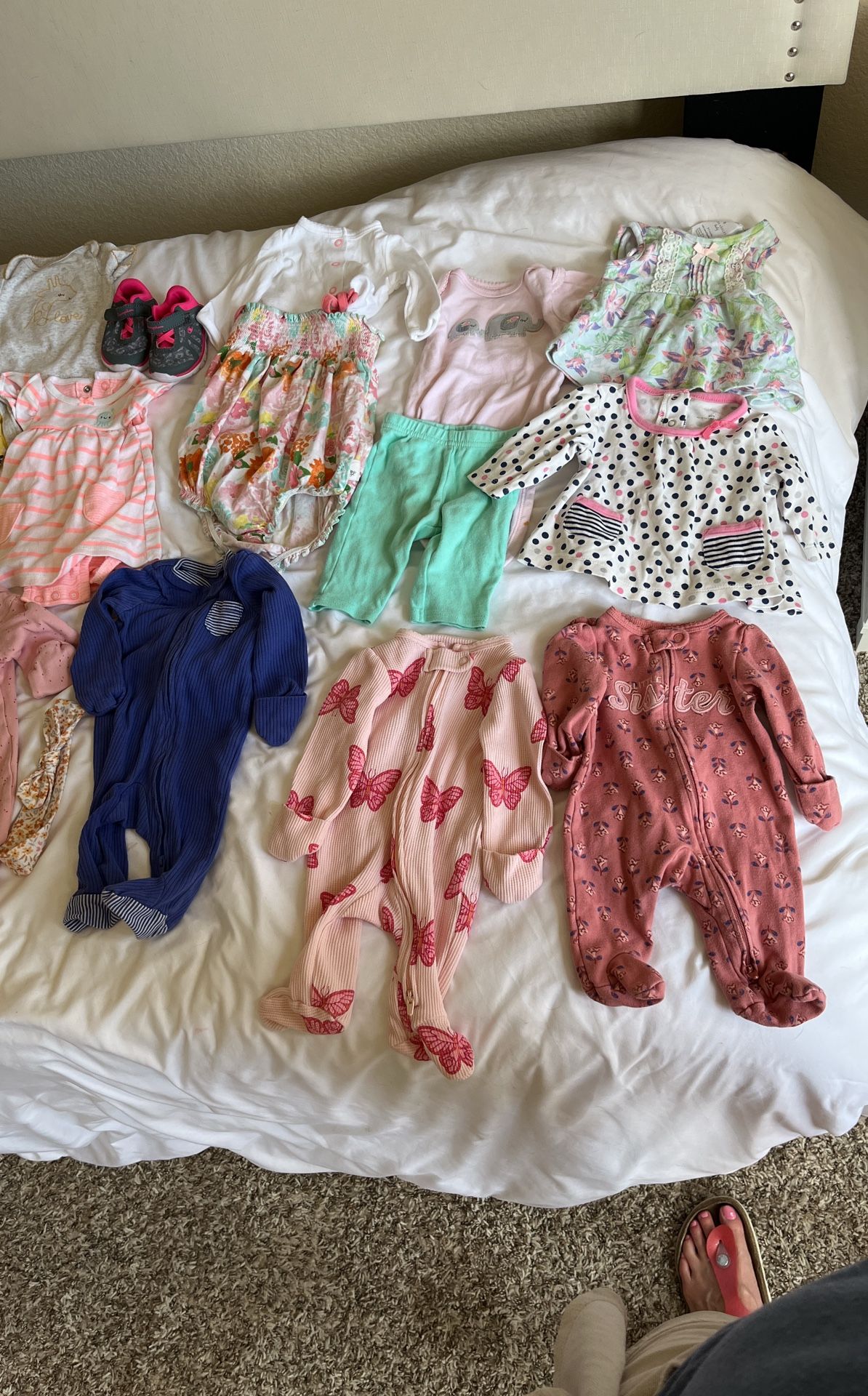 Kyte Newborn & 0-3 Month Girls Spring/ Summer Clothing