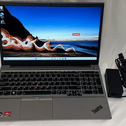 Lenovo 16 inch ThinkPad E15 Gen 4 AMD Ryzen 5 5625U w/Radeon Graphics 16gb Ram 512gb SSD w/Charger