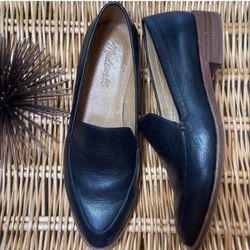 Madewell The Frances Loafers in black leather shoes women’s flats 6.5